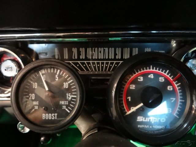 1965 Green Ford Mustang