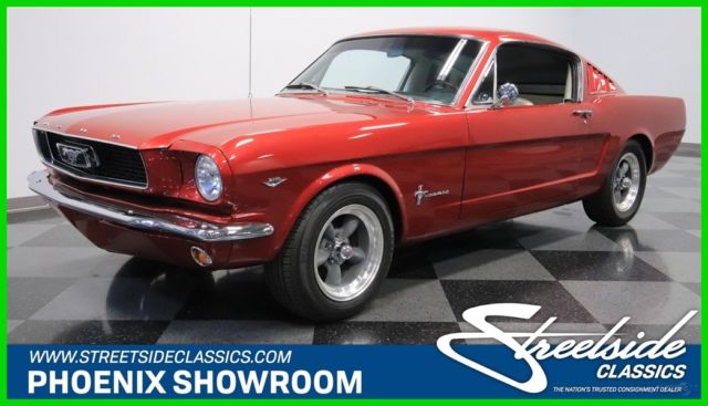 1965 Red Ford Mustang