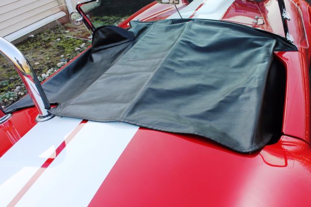 1965 Torch Red Ford FFR Cobra Replica Convertible