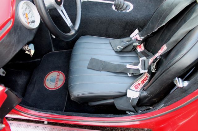 1965 Torch Red Ford FFR Cobra Replica Convertible