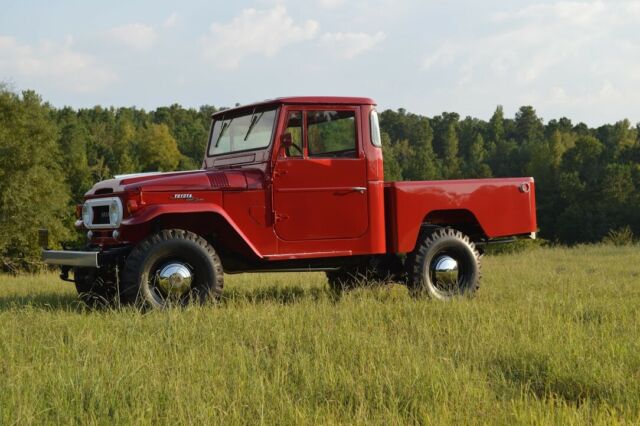 1965 Seminole Red Toyota Land Cruiser Standard Cab Pickup