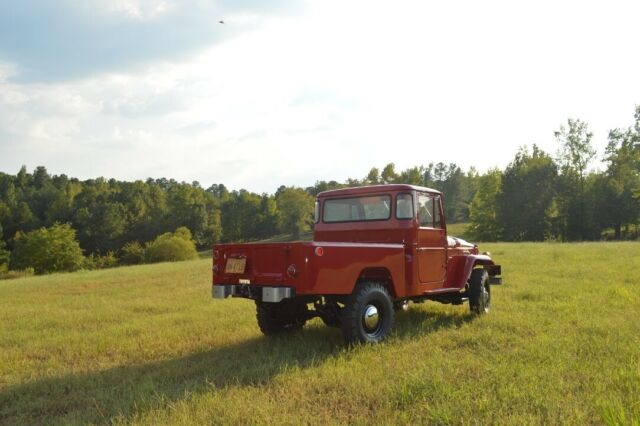 1965 Seminole Red Toyota Land Cruiser Standard Cab Pickup