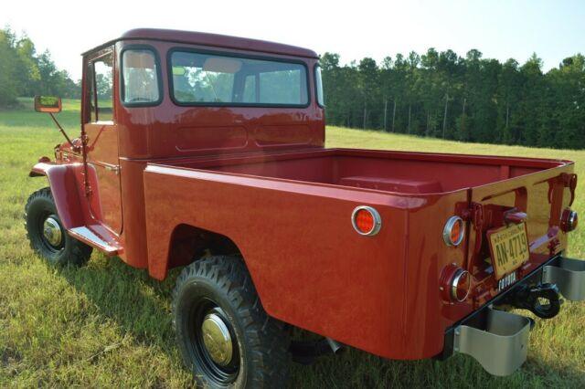 1965 Seminole Red Toyota Land Cruiser Standard Cab Pickup