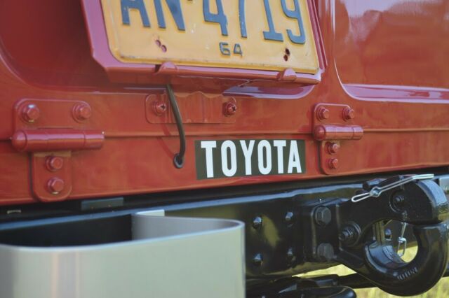 1965 Seminole Red Toyota Land Cruiser Standard Cab Pickup
