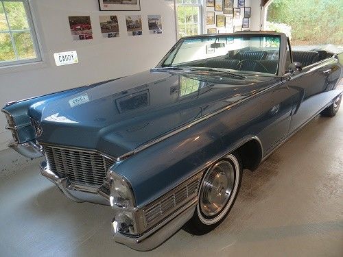 1965 Blue Cadillac Eldorado Convertible