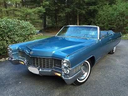 1965 Blue Cadillac Eldorado Convertible