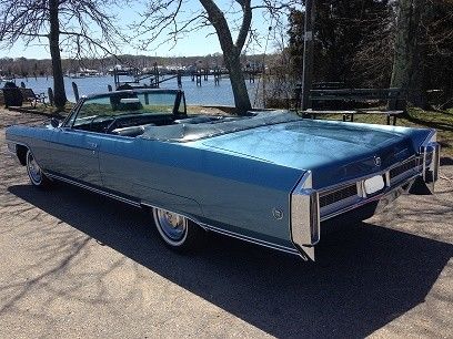 1965 Blue Cadillac Eldorado Convertible