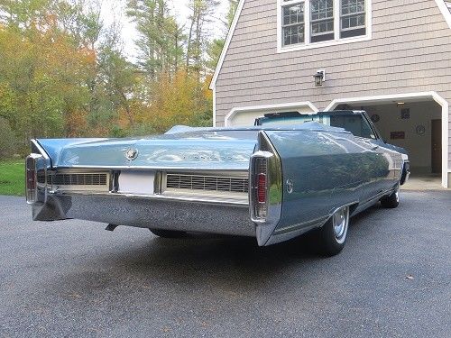 1965 Blue Cadillac Eldorado Convertible