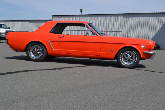 1965 Poppy Red Ford Mustang Coupe