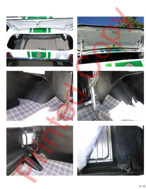 1965 White Ford Mustang Fastback