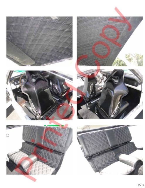 1965 White Ford Mustang Fastback