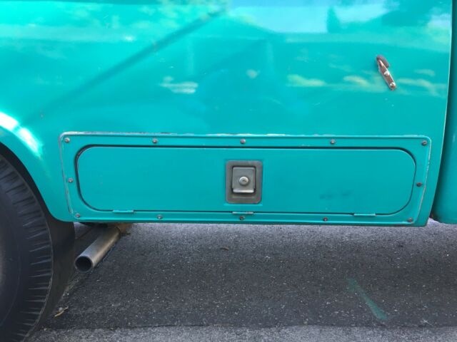 1965 Teal Ford F-250 Standard Cab Pickup