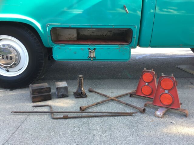 1965 Teal Ford F-250 Standard Cab Pickup