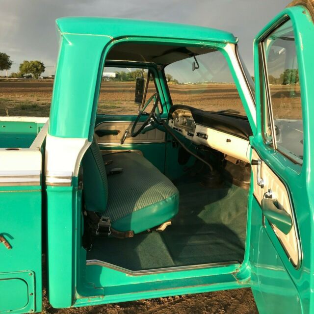 1965 Teal Ford F-250 Standard Cab Pickup