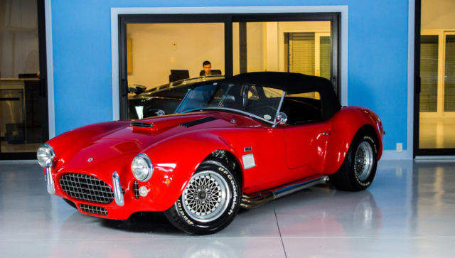 1965 Red Ford Cobra Convertible
