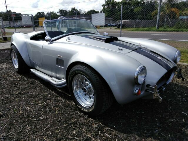 1965 Silver Ford Cobra Convertible