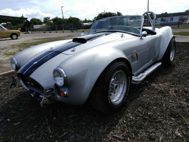 1965 Silver Ford Cobra Convertible