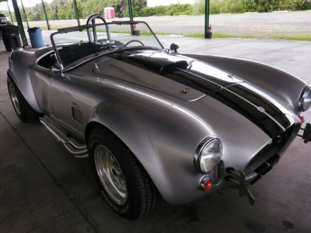 1965 Silver Ford Cobra Convertible