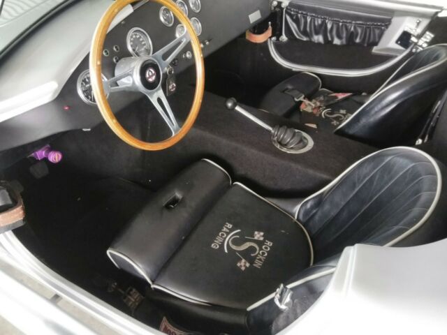 1965 Silver Ford Cobra Convertible