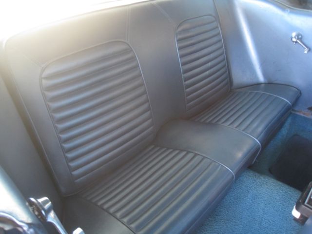 1965 Blue Ford Mustang Coupe