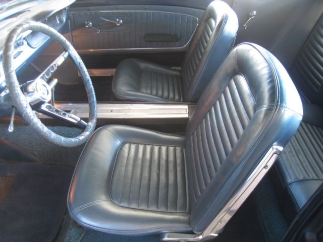 1965 Blue Ford Mustang Coupe