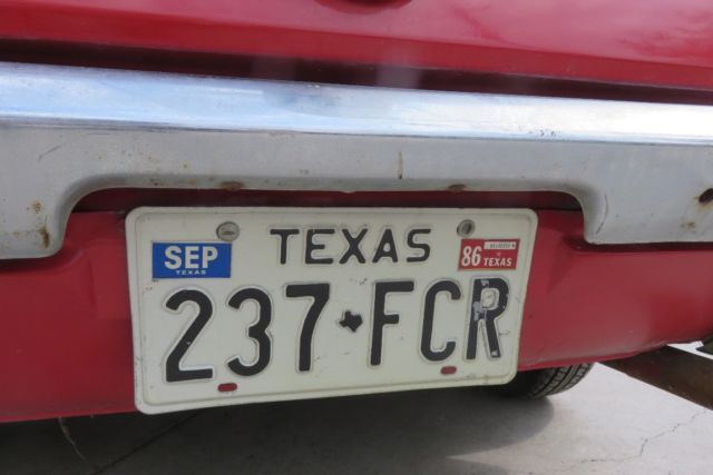 1965 Red Ford Mustang Coupe