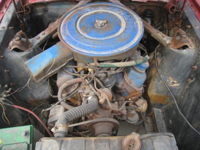 1965 Red Ford Mustang Coupe