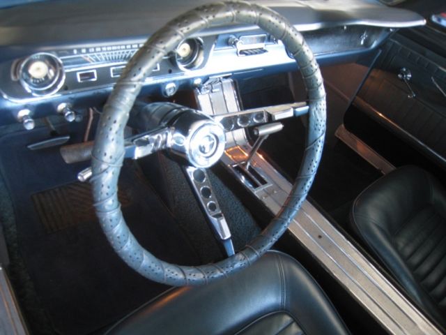 1965 Blue Ford Mustang Coupe