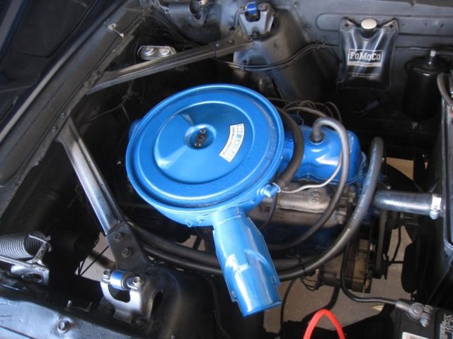 1965 Blue Ford Mustang Coupe