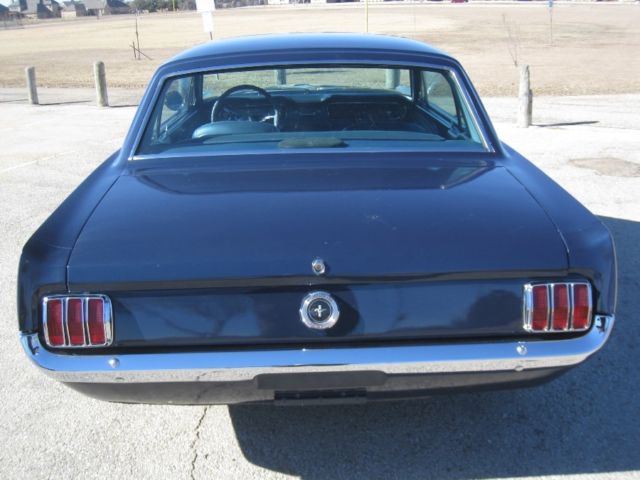 1965 Blue Ford Mustang Coupe