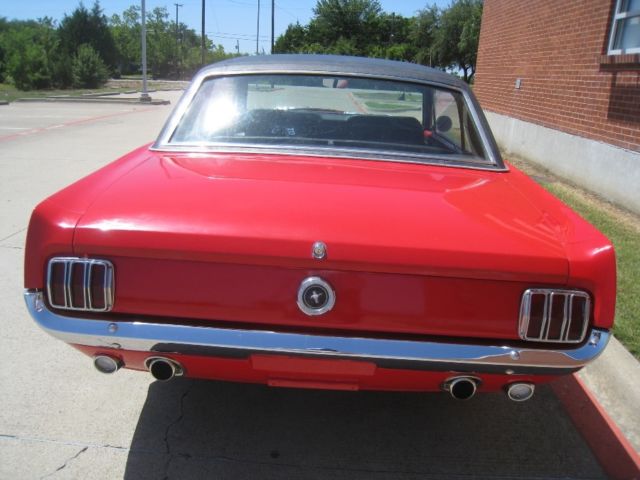 1965 Red Ford Mustang Coupe