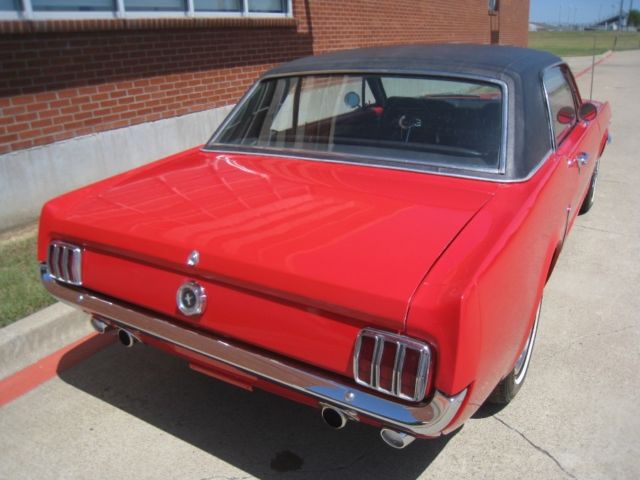 1965 Red Ford Mustang Coupe
