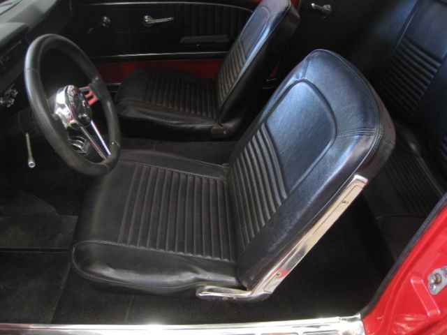 1965 Red Ford Mustang Coupe