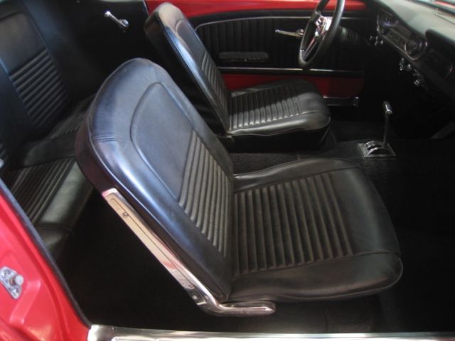 1965 Red Ford Mustang Coupe