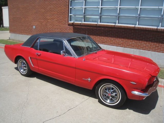 1965 Red Ford Mustang Coupe