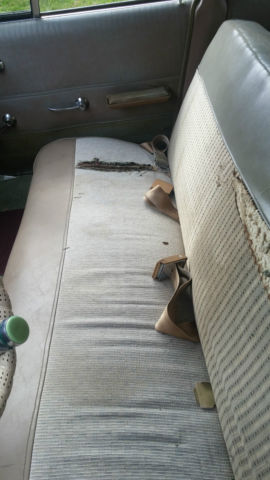 1965 Vintage Burgundy Ford Custom Sedan