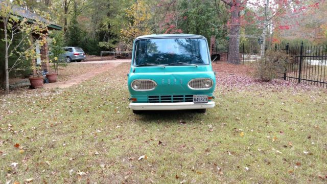 1965 Green Ford E-Series Van Standard Passenger Van