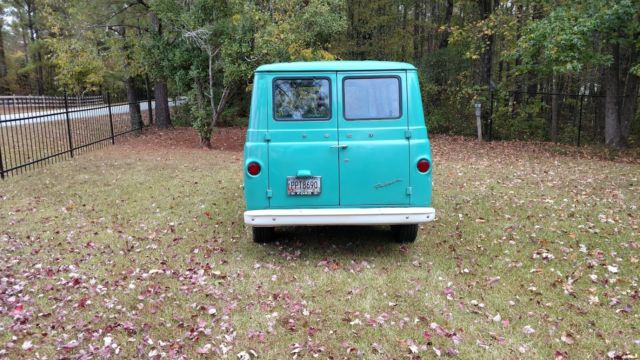 1965 Green Ford E-Series Van Standard Passenger Van