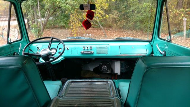 1965 Green Ford E-Series Van Standard Passenger Van