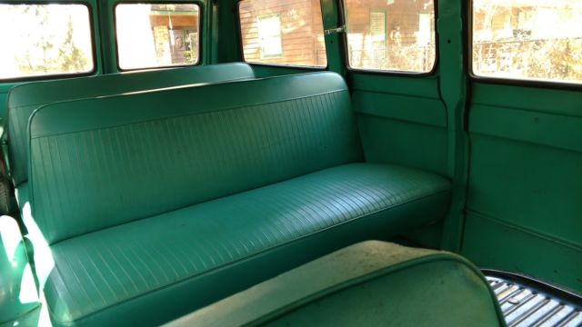 1965 Green Ford E-Series Van Standard Passenger Van