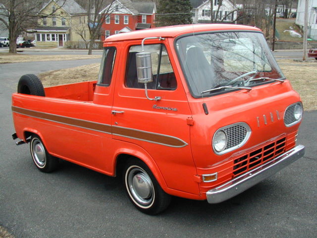 1965 Red Ford Other Pickups Extended Cab Pickup
