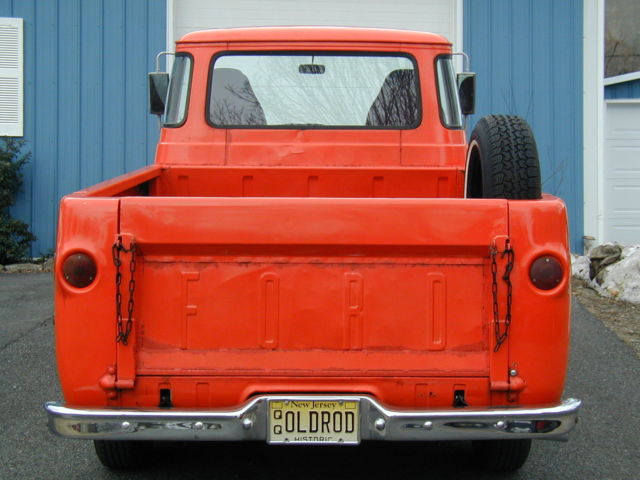 1965 Red Ford Other Pickups Extended Cab Pickup