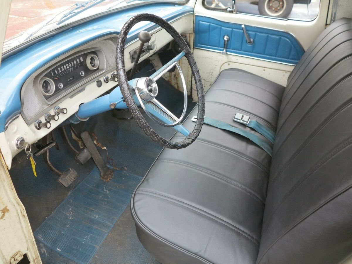 1965 Wimbledon white Ford F-100 Standard Cab Pickup