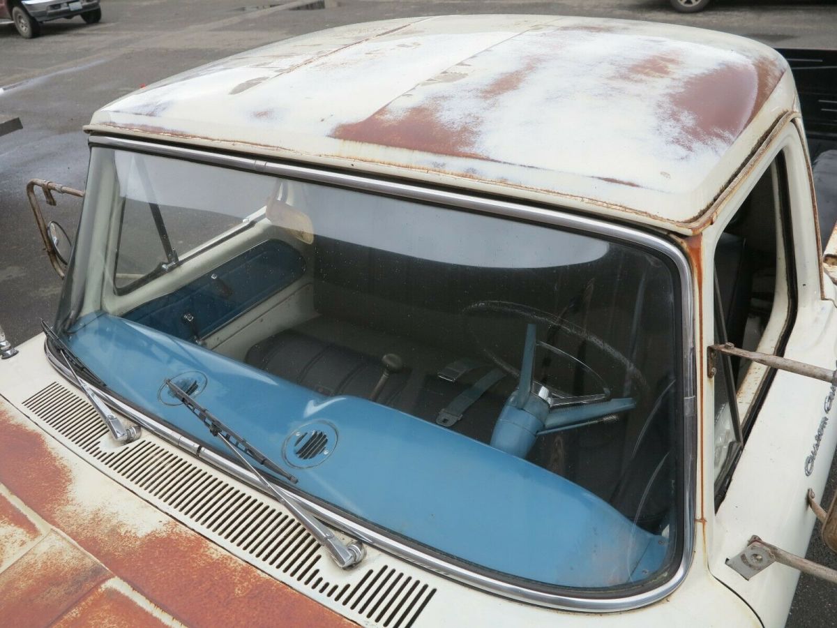 1965 Wimbledon white Ford F-100 Standard Cab Pickup