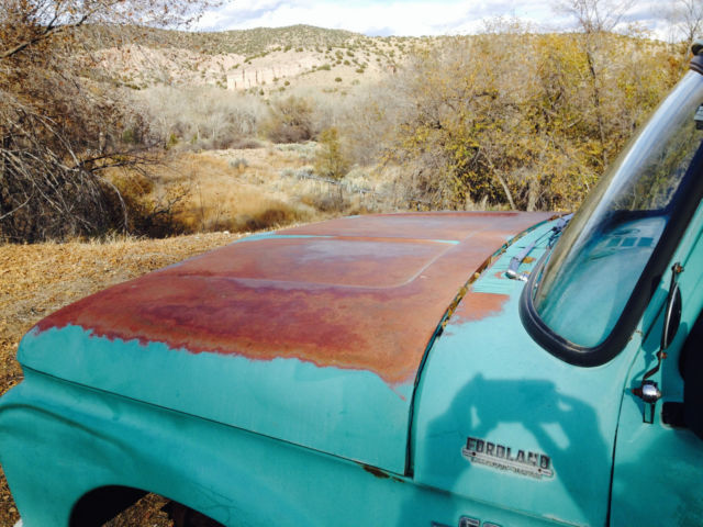 1965 Green Ford F-100 Cab & Chassis