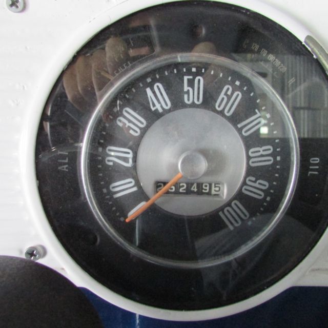 1965 Blue Ford F-100 Standard Cab Pickup