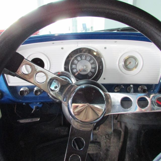 1965 Blue Ford F-100 Standard Cab Pickup