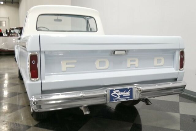 1965 Blue Ford F-100 Pickup Truck