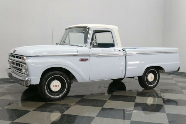1965 Blue Ford F-100 Pickup Truck