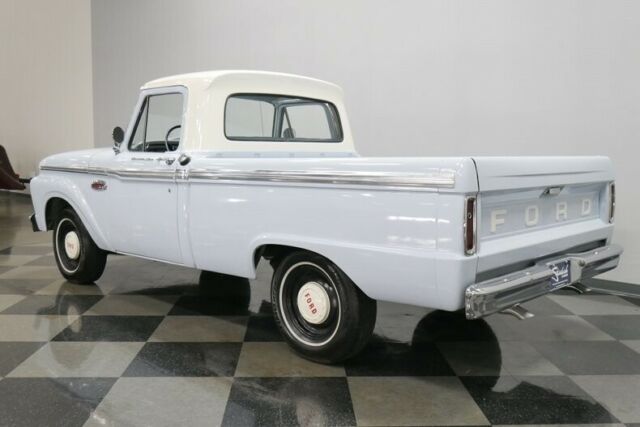 1965 Blue Ford F-100 Pickup Truck